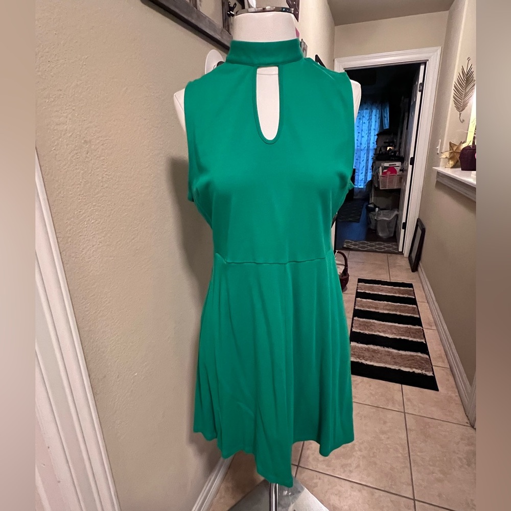 Large Green Dress